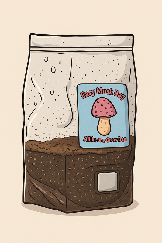 🍄 Easy Mush Bag – All-In-One Grow Bag 2 lbs. - Albino Penis Envy